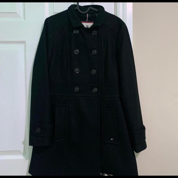 Tommy Hilfiger black coat - Picture 1 of 1